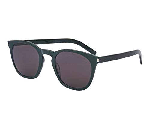 Yves Saint Laurent SL-28-SLIM 005 - Gafas de sol, color verde oscuro y gris