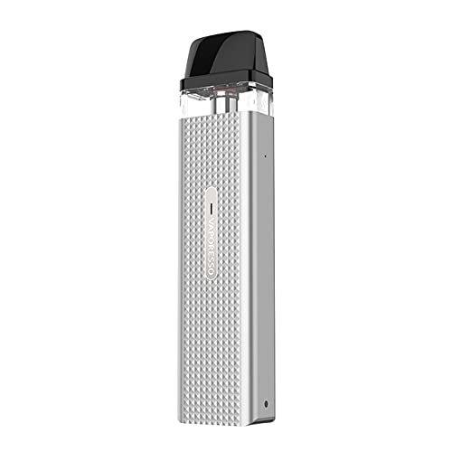 ZERUN Vaporesso XROS Mini Kit Vaporizador de cigarrillo electrónico 1000mAh Batería 11 / 16W 2ml Mesh Pod Top Filling MTL Vape (Silver)