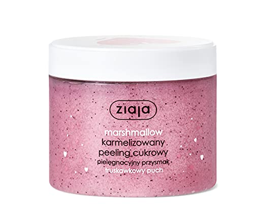 Ziaja Marshmallow - Azúcar caramelizado exfoliante de Sugar Scrub Fresa 300 ml