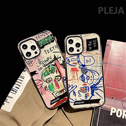 ZYPing Funda De Teléfono con Pintura De Graffiti De Arte Abstracto for iPhone 13 12 11 Pro MAX 7 8 Plus X XR XS MAX SE 2020 Funda A Prueba De Golpes (Color : WS765-1, Material : For-iphone13)