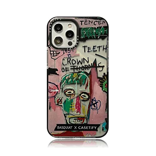 ZYPing Funda De Teléfono con Pintura De Graffiti De Arte Abstracto for iPhone 13 12 11 Pro MAX 7 8 Plus X XR XS MAX SE 2020 Funda A Prueba De Golpes (Color : WS765-1, Material : For-iphone13)