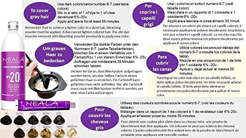 05- Coloración Profesional SIN AMONIACO y libre de PPD y MEA Enriquecido con Omega9, extractos naturales y vitaminas. Gran brillo y cobertura. - 05 - CASTAÑO CLARO NATURAL - NEALA 100ml.