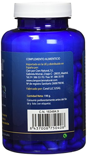 100% natural Coral Natural Minerales - 180 Cápsulas