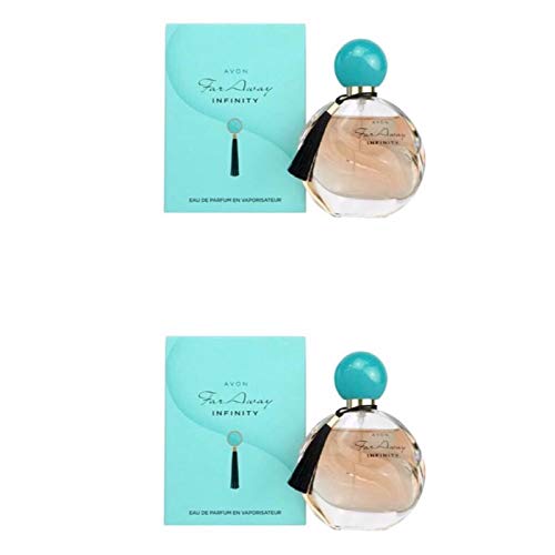 2 aerosoles AVON Far Away Infinity EDP de 50 ml (100 ml)