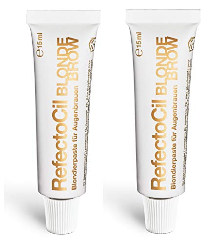 2 Pasta decolorante para cejas rubias Brow RefectoCil 15 ml