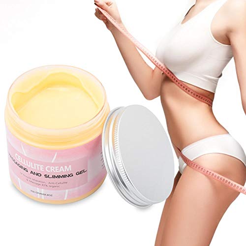 200g Crema anticelulítica, Crema corporal para el brazo, cintura, Crema adelgazante Crema reductora de peso para dar forma a los muslos, piernas, abdomen, brazos y glúteos.