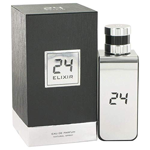 24 Platinum Elixir by ScentStory Eau De Parfum Spray 3.4 oz / 100 ml (Men)