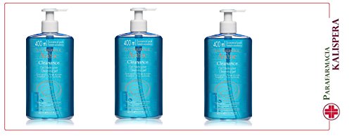 3 AVENE CLEANCE GEL DETERGENTE 400 ML Limpia con delicadeza las impurezas de la piel, cara y cuerpo.