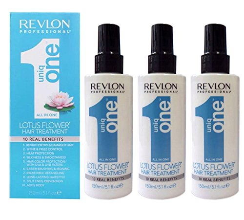 3 x Revlon Uniq One Tratamiento Fleur Nuevo 150ml