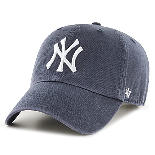 '47 New York Yankees Gorra, (Charcoal & White), (Talla del Fabricante: Talla única) Unisex Adulto