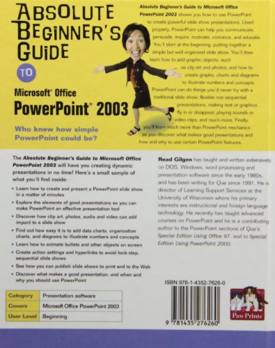 Absolute Beginner's Guide to Microsoft Office Powerpoint 2003