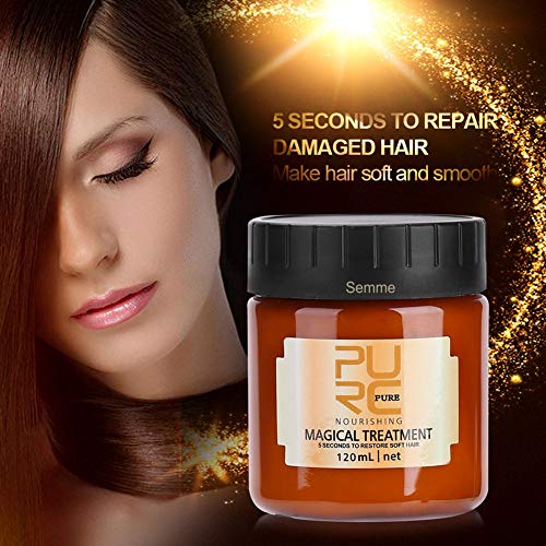 Aceite Cabello Mascarilla Hidratante 120ml Mágica Tratamiento Nutritivo Suave Reparación Daño Profesional