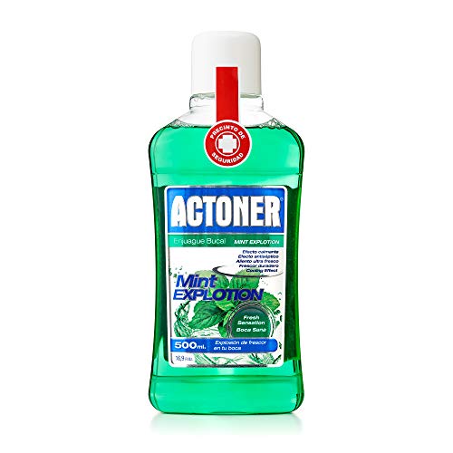 Actoner Enjuague Bucal Mint Explotion Pack 6 unidades x 500 ml