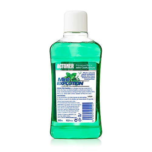 Actoner Enjuague Bucal Mint Explotion Pack 6 unidades x 500 ml