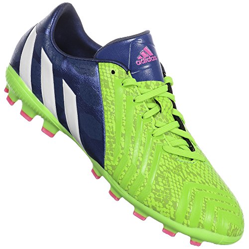 adidas Bota Jr Predator Absolado Instinct AG Rich blue-White-Solar green Talla 5,5 UK