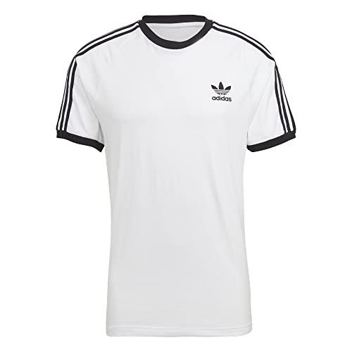 Adidas Camiseta modelo 3-STRIPES TEE, color Blanco, talla M