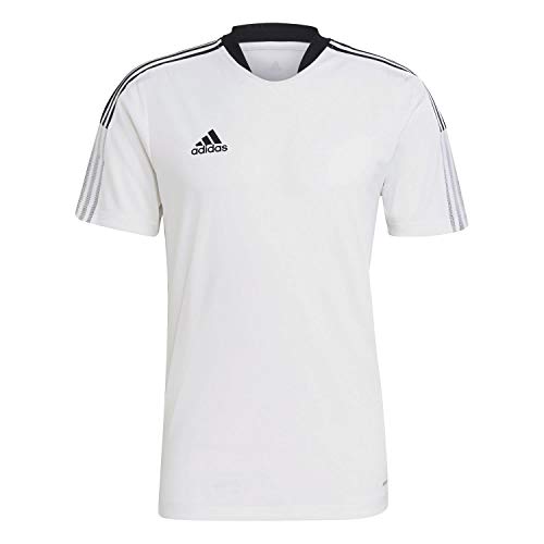 adidas GM7590 TIRO21 TR JSY T-Shirt Mens White S