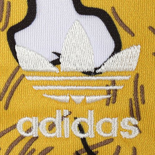 adidas Originals Jeremy Scott JS Bones TT M69820 - Chaqueta con esqueleto de hueso, color amarillo amarillo S