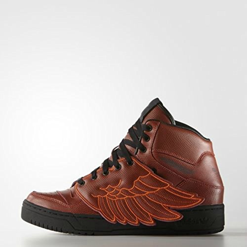 adidas Originals Jeremy Scott JS Wings B-Ball Zapatillas, rojo/rojo, Rojo (Rojo), 36 EU