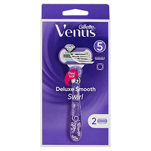 Afeitadora Venus Deluxe Smooth Swirl 2 cuchillas