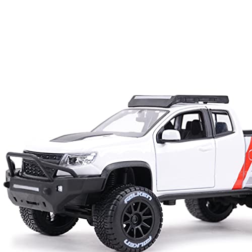 AFJL Modelo Coche a Escala 1:27 2017 para Colorado para Zr2 Modelo De Vehículos Fundidos Modelo Deportivo Juguetes De Coche Coche