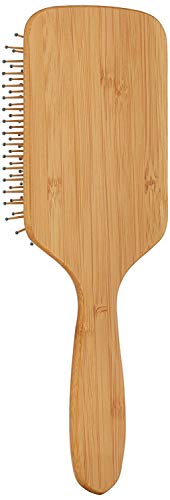 Agave Natural Bamboo Paddle Brush - Cepillo profesional de madera de bambú natural