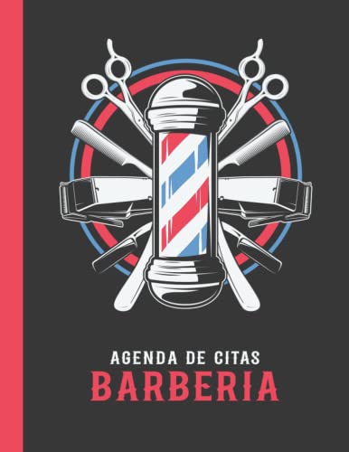 Agenda de Citas Barbería 2022: Libro de citas planificador para baberos o barberías | 12 meses con hora 07:00-22:00 intervalo de 15 minutos.