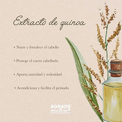 Agrado Cosmética Natural Ingredientes Naturales Vegano Botánicos (Acondicionador)