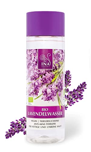 Agua de lavanda Bio contra el acné y las manchas, producto natural, 100% bio, orgánico, 200 ml