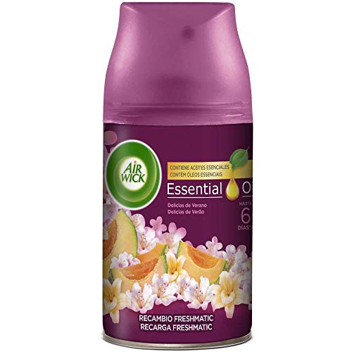 Air Wick Ambientador Freshmatic Recambio Life Scents Delicias de Verano - pack de 2 (2 x 250 ml)