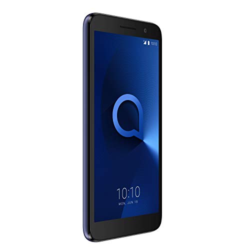 Alcatel 5033D 1 2019, Smartphone - Pantalla 5" - Cámara trasera 5MP y frontal (selfie) 2MP - Memoria 8GB ROM + 1 RAM - Azul [Versión ES/PT]