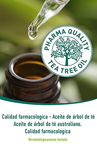 alkmene Mascarilla exfoliante 3en1 con aceite del árbol del té - anti espinillas, manchas y rojeces - cuidado facial vegano sin siliconas, ni parabenos 3x 150 ml