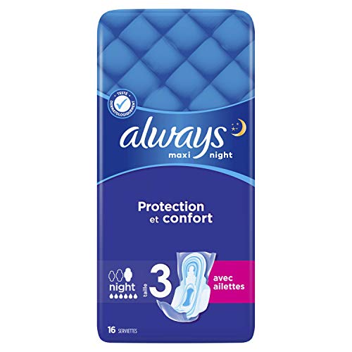 Always Maxi Noche (Tamaño 3) Servicios 190 g