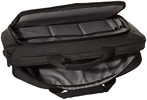 Amazon Basics – Maletín para ordenadores portátiles y tabletas, negro, 40 cm