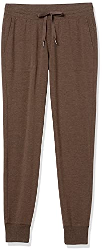 Amazon Essentials Studio Terry Jogger Pantalones, Chocolate, M