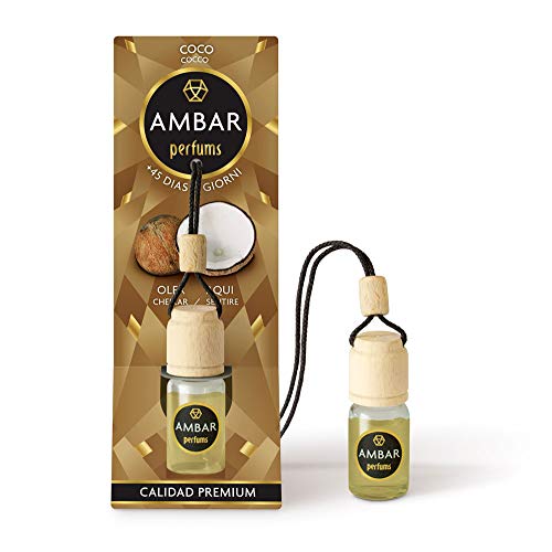 Ambar Perfums Ambientador Coche Coco Colgante 6,5ml