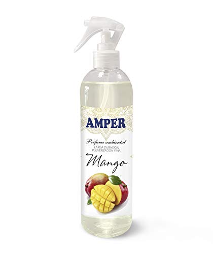 Ambientador Pulverización Fina. Larga duración. Aroma Fresco. MANGO (MANGO, 500 ml)