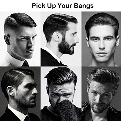 Amelar Professional 5PCS Styling Peine para hombres Conjunto de peines multifuncionales Peine de pelo masculino de plástico premium