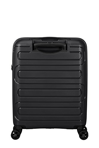 American Tourister Sunside Spinner 55/20 Equipaje de Mano, 55 cm, 35 litros, Negro (Black)