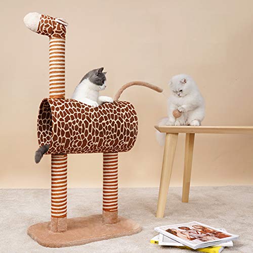 ANANAN Marco de Escalada para Gatos Jirafa, apartamento para Gatos y árbol para Gatos una Villa pequeña, Marco para Gatos, Marco para Escalar para Gatos, Suministros para Juguetes