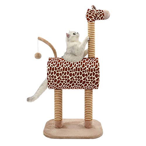 ANANAN Marco de Escalada para Gatos Jirafa, apartamento para Gatos y árbol para Gatos una Villa pequeña, Marco para Gatos, Marco para Escalar para Gatos, Suministros para Juguetes