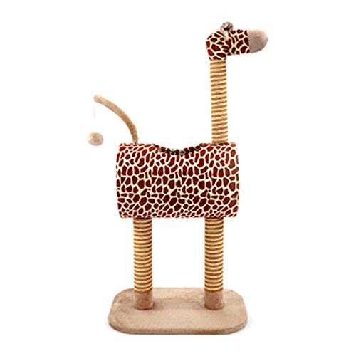 ANANAN Marco de Escalada para Gatos Jirafa, apartamento para Gatos y árbol para Gatos una Villa pequeña, Marco para Gatos, Marco para Escalar para Gatos, Suministros para Juguetes