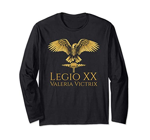 Ancient Roman Legionary Eagle - Legio VI Victrix - SPQR Manga Larga