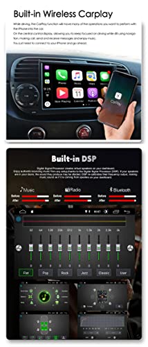 Android 11 Quad Core Car DVD Media Player FOR FIAT 500 Radio Multimedia Built in Wireless CarPlay HDMI Output Car GPS Navigation