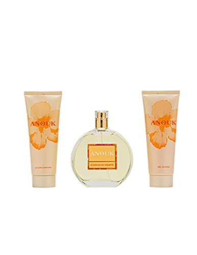 Anouk Estuche de Regalo para Mujer EdT 100ml + Body Lotion 75ml + Gel Baño 100ml