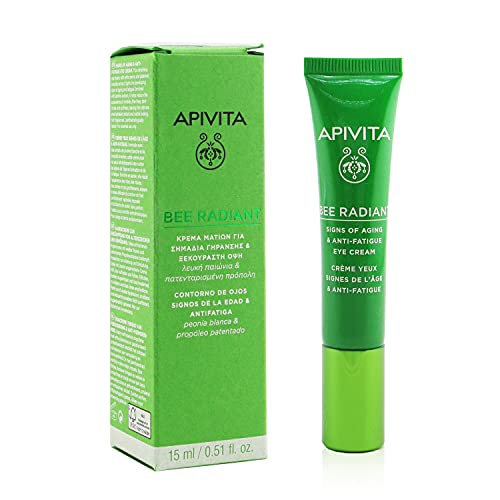 Apivita Bee Radiant Contorno de ojos antiarrugas & antifatiga (1 unidad x 15 mililitros)