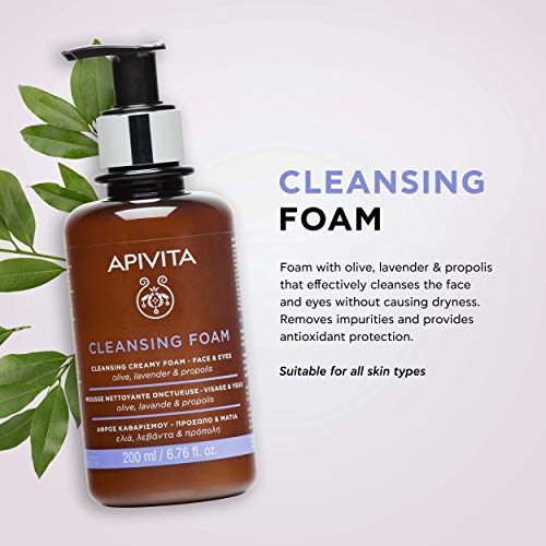 Apivita Cleansing Foam Cream 200ml