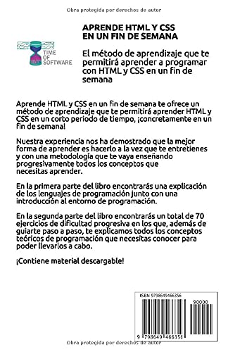 Aprende HTML y CSS en un fin de semana