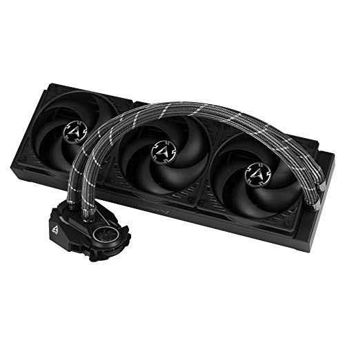 ARCTIC Liquid Freezer II 360 - Refrigerador de Agua AIO de CPU Multi-Compatible, con Intel y AMD, Bomba controlada por PWM, Velocidad del Ventilador: 200-1800 RPM (controlada vía PWM) - Negro