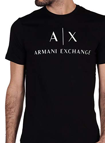 Armani Exchange 8nztcj Camiseta, Negro (Black 1200), XL para Hombre